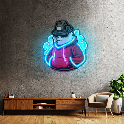 Panda Hoodie Led Neon Sign Light Custom Led Signs - Shineneon