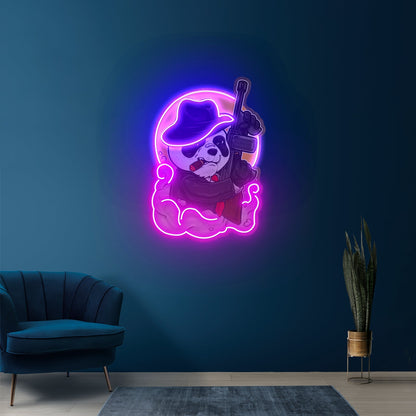Panda Mafia Led Neon Sign Light Custom Led Signs - Shineneon
