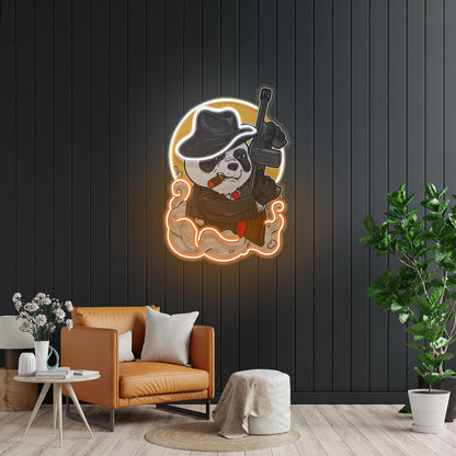 Panda Mafia Led Neon Sign Light Custom Led Signs - Shineneon