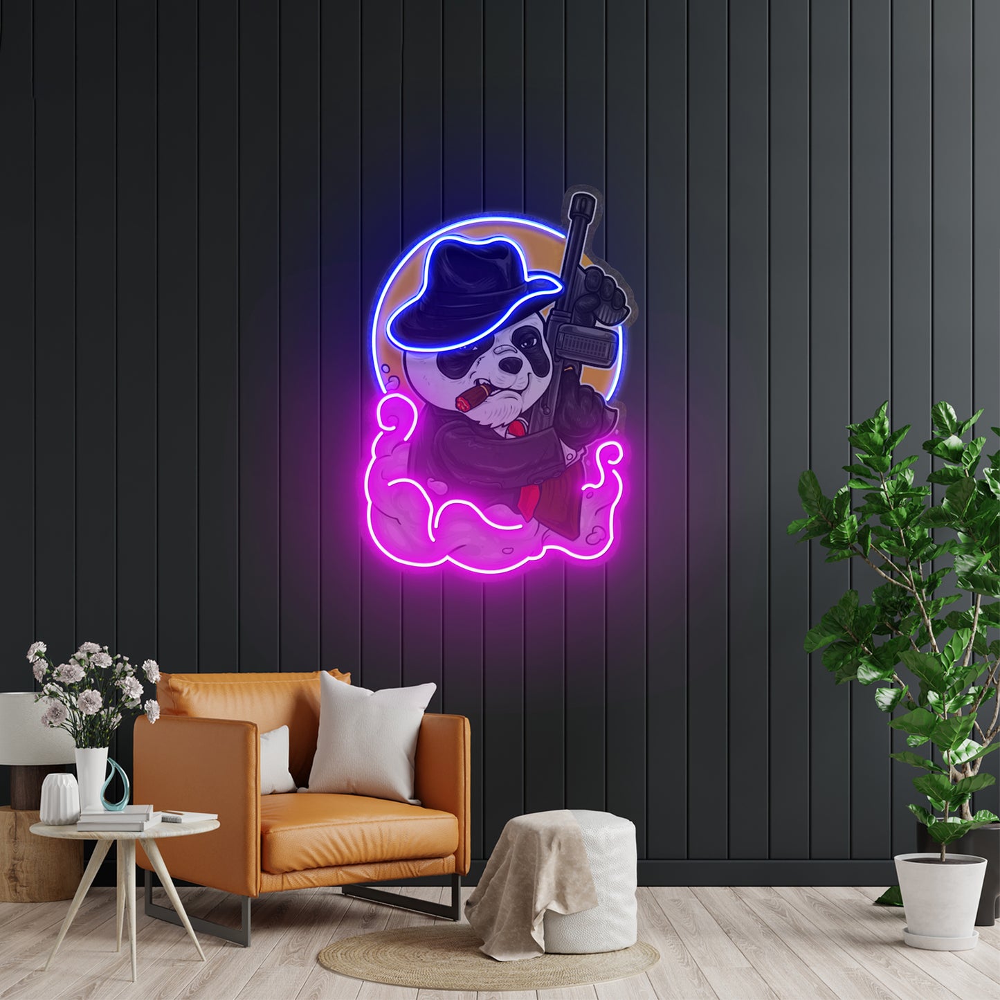 Panda Mafia Led Neon Sign Light Custom Led Signs