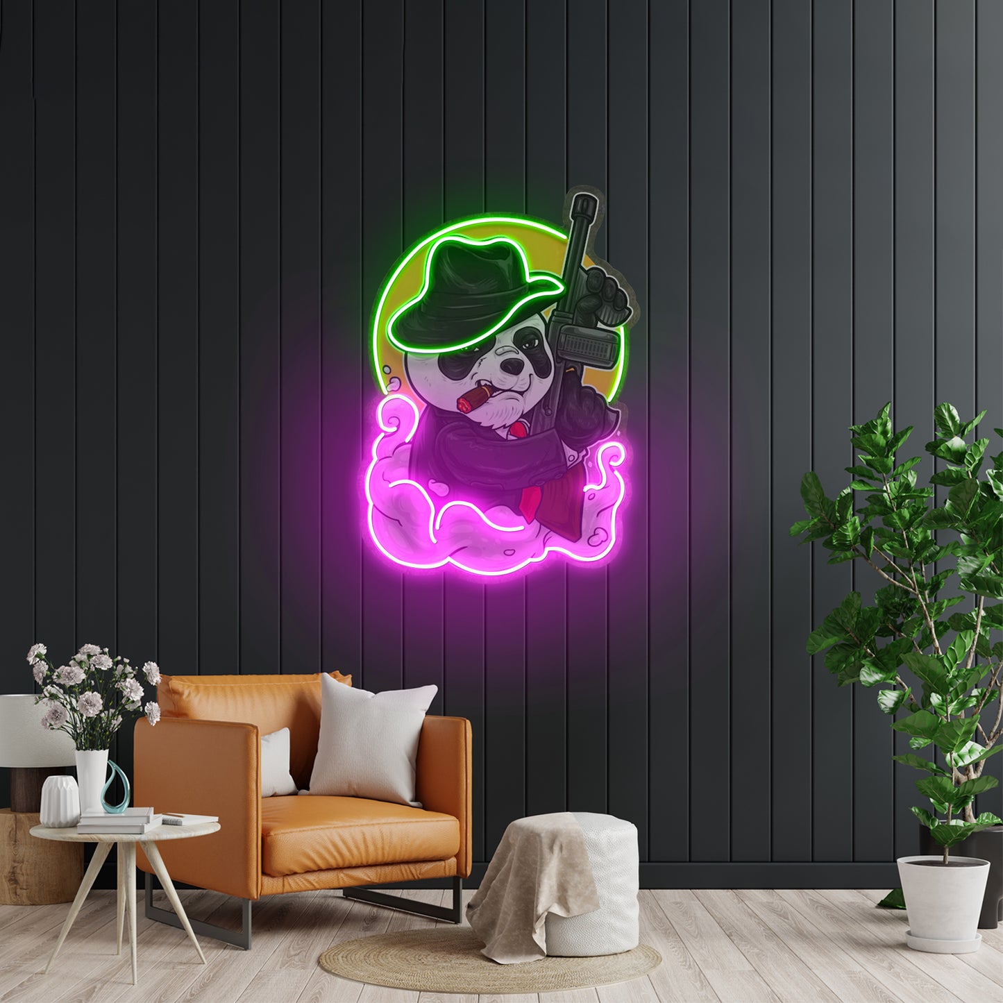 Panda Mafia Led Neon Sign Light Custom Led Signs