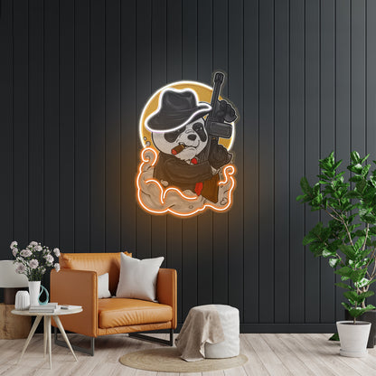 Panda Mafia Led Neon Sign Light Custom Led Signs