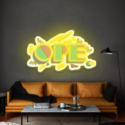 Panda Oversized Holiday Sweater Artwork Led Neon Signs - Shineneon
