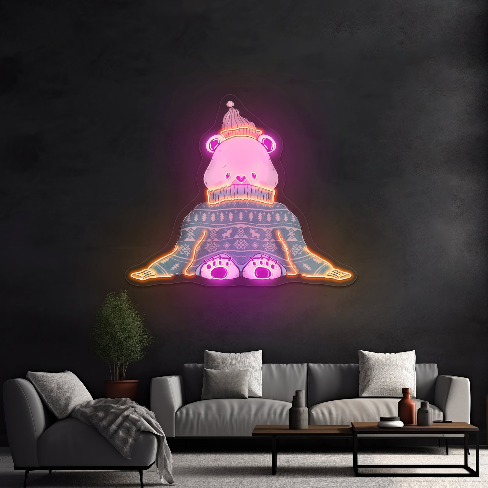 Passionate Eyes Led Neon Sign Light Pop Art Acrylic Artwork For Sale