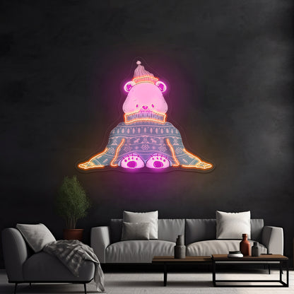 Passionate Eyes Led Neon Sign Light Pop Art Acrylic Artwork For Sale