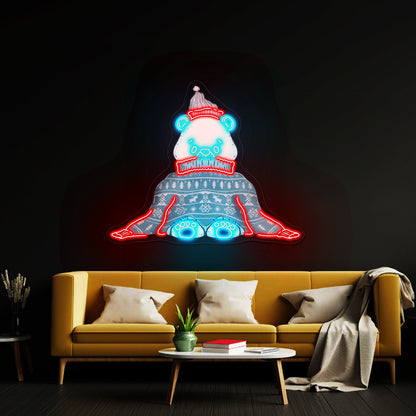 Passionate Eyes Led Neon Sign Light Pop Art Acrylic Artwork For Sale