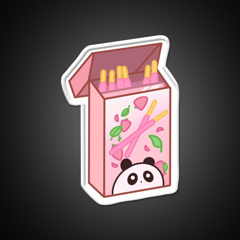 Panda Pocky Led Neon Sign Chinese Food Rgb Color