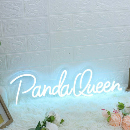 Panda Queen Blue Led Neon Sign - Shineneon