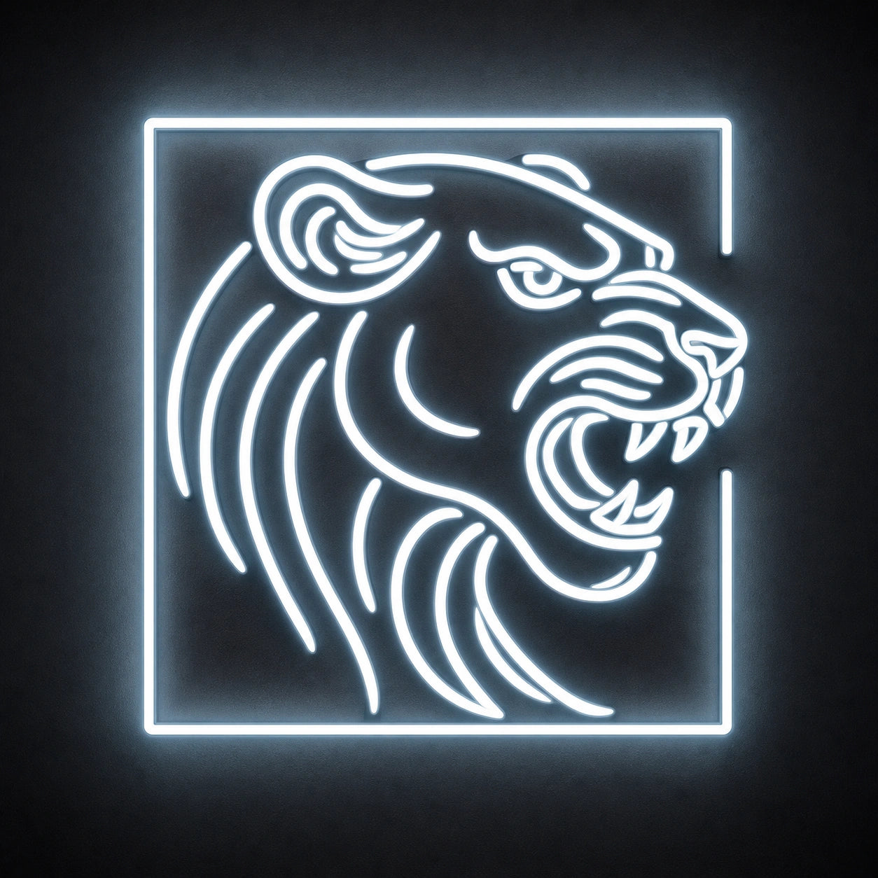 Panther Head LED Neon Sign Garage Man Cave Neon Sign main product image