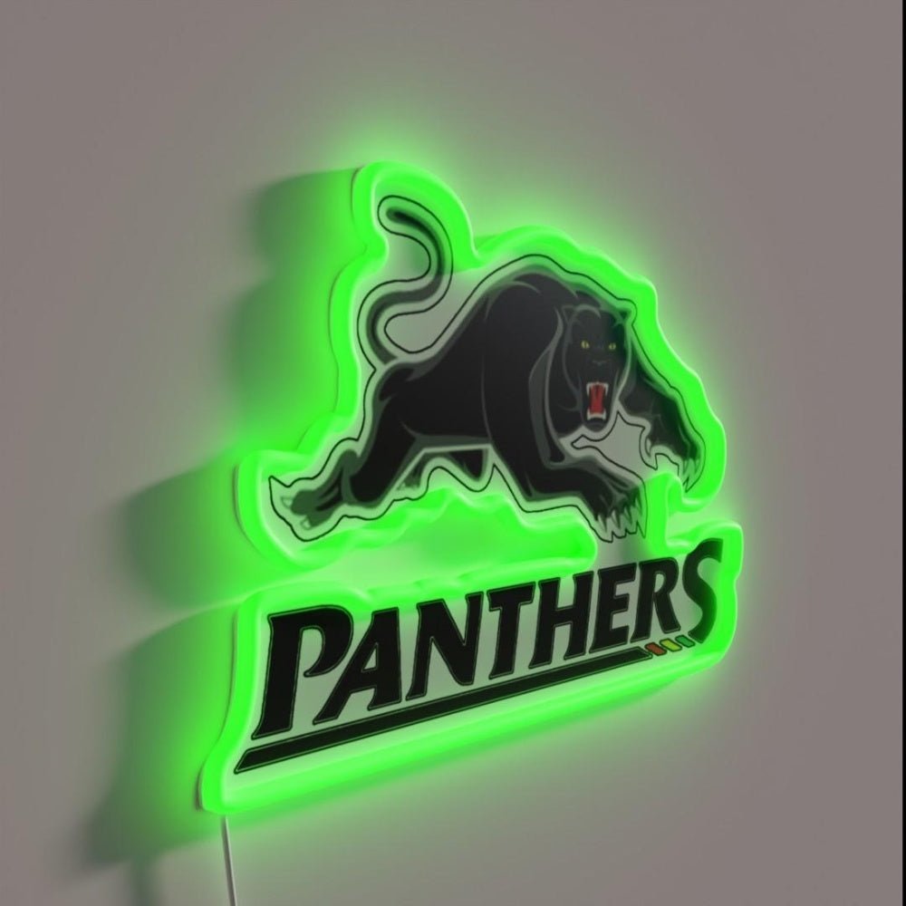 Panthers Penrith Rgb Led Neon Sign - Shineneon