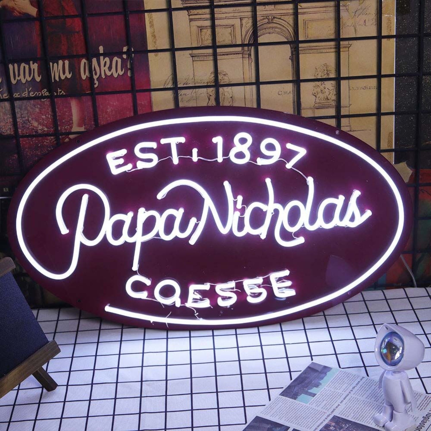 Papa Nicholas Coffee Led Neon Sign | Shineneon