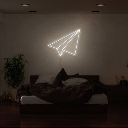 Paper Plane Led Neon Sign | Shineneon