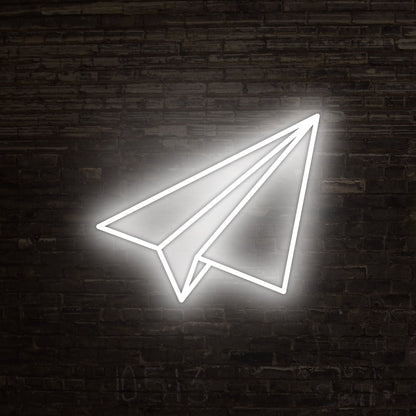 Paper Plane Led Neon Sign | Shineneon