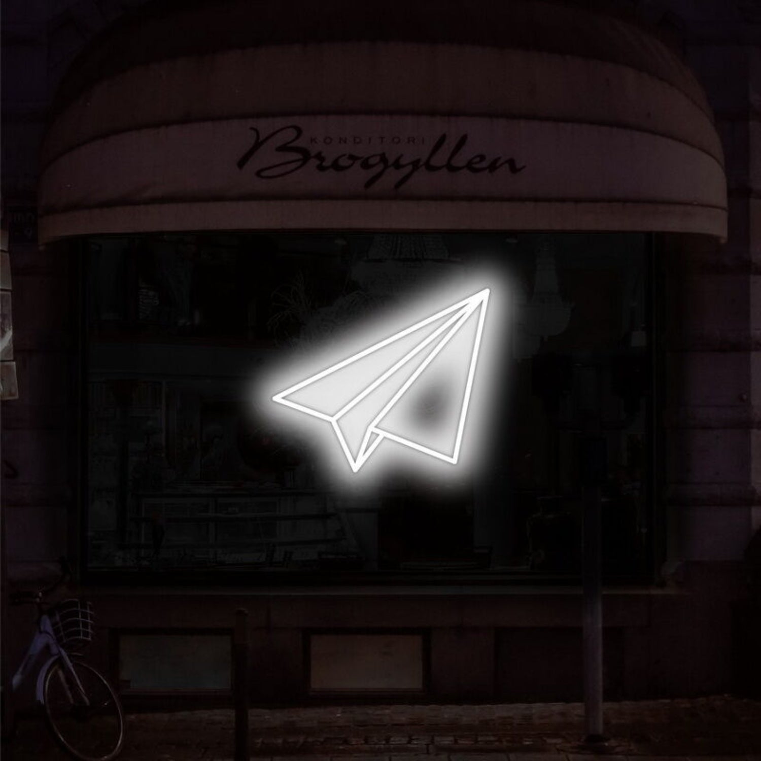 Paper Plane Neon Sign For Fun And Whimsical Decor | Shineneon