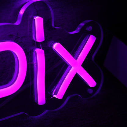 Papis Pix Purple Led Neon Sign - Shineneon