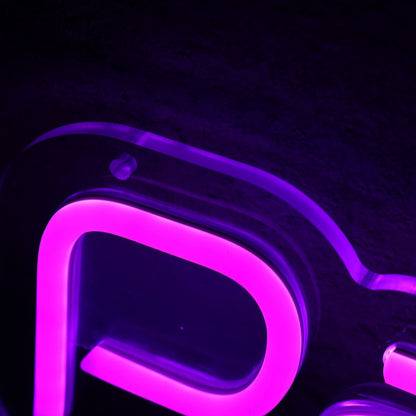 Papis Pix Purple Led Neon Sign - Shineneon