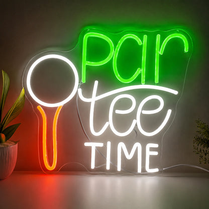 Par Tee Time Neon Sign LED Neon Sign high-converting product image