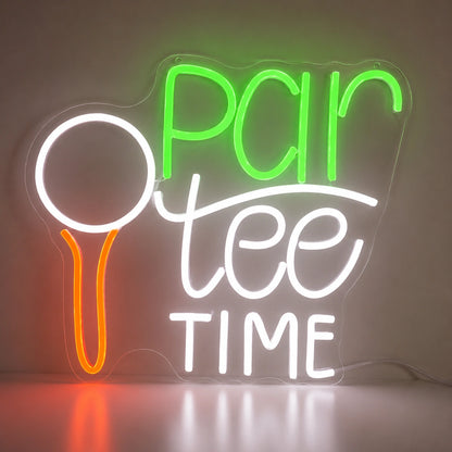 Par Tee Time Neon Sign LED Neon Sign main product image