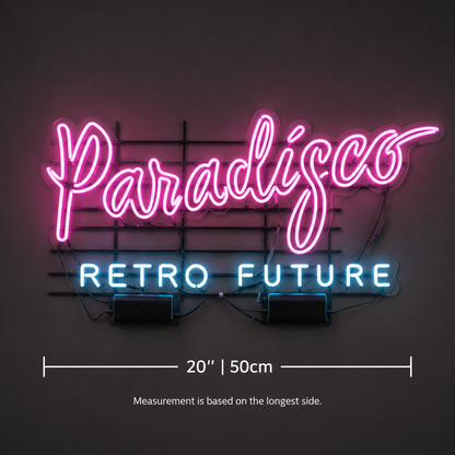 Paradisco Retro Future LED Neon Sign - 01 Original Product Image