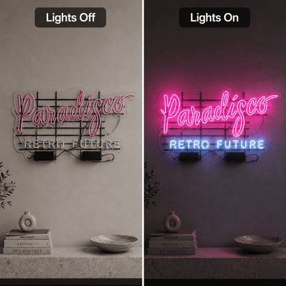Paradisco Retro Future LED Neon Sign - Shineneon