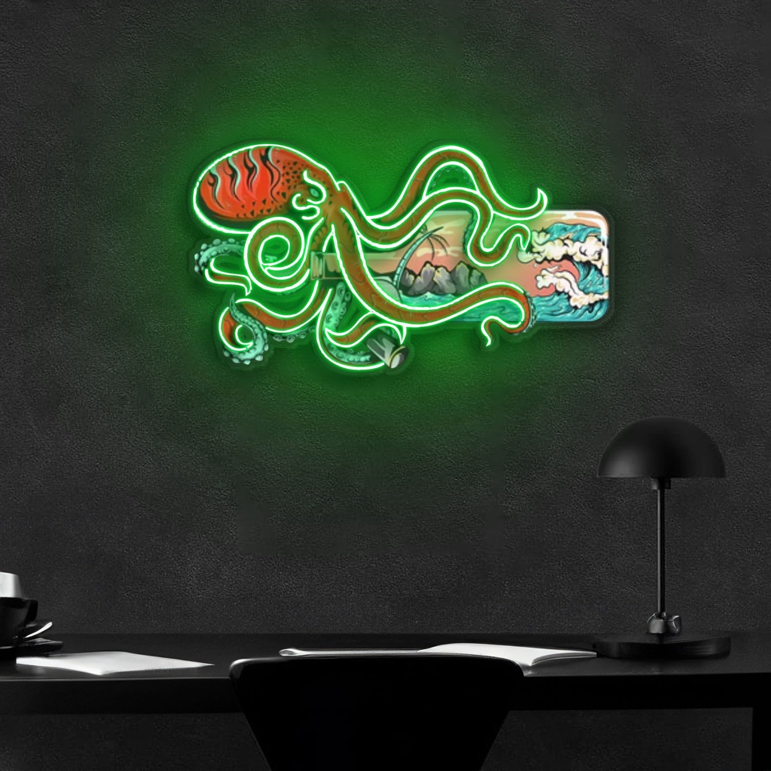 Paradise In A Bottle Neon X Acrylic Artwork | Shineneon