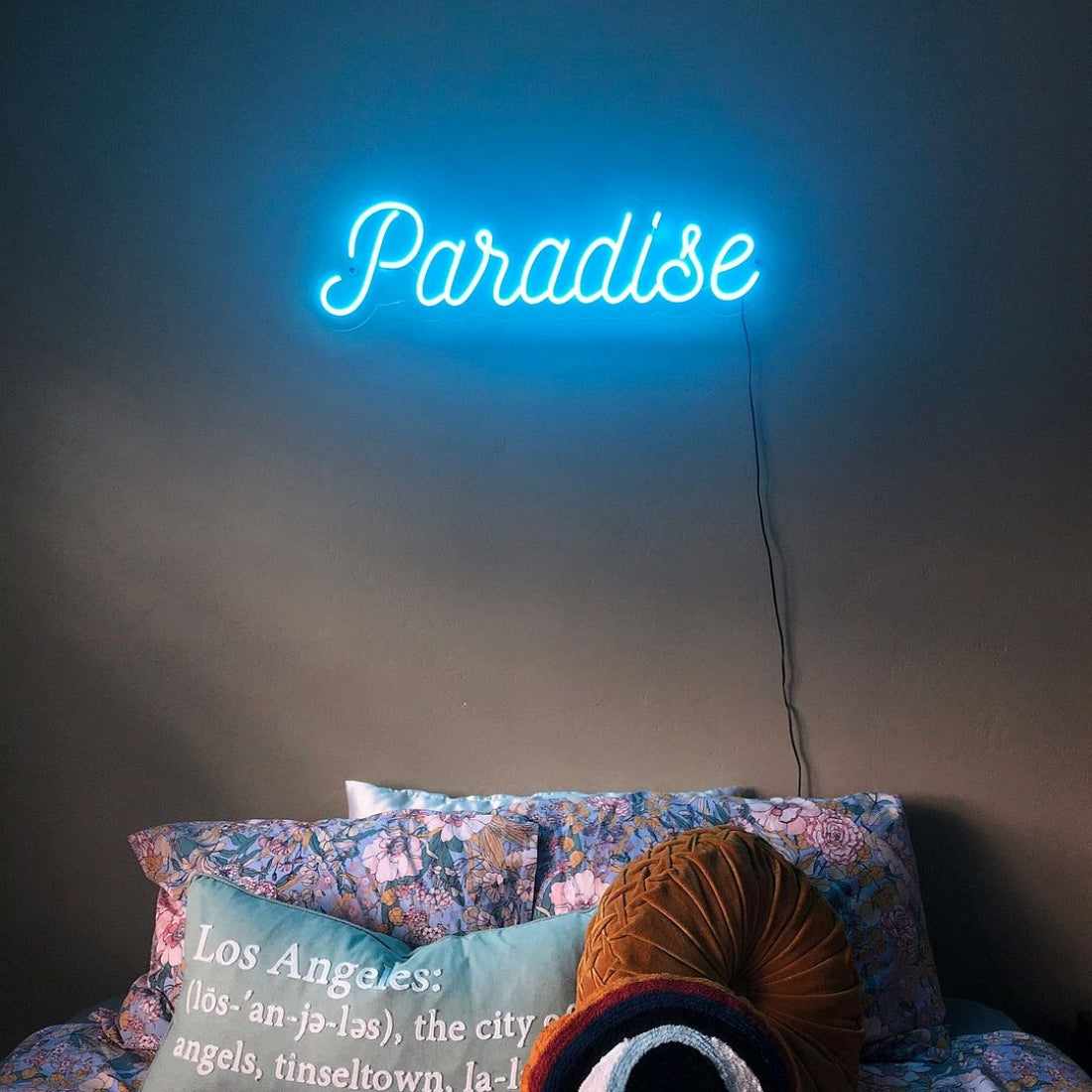 Paradise Led Sign Business Neon Sign Wall Decor