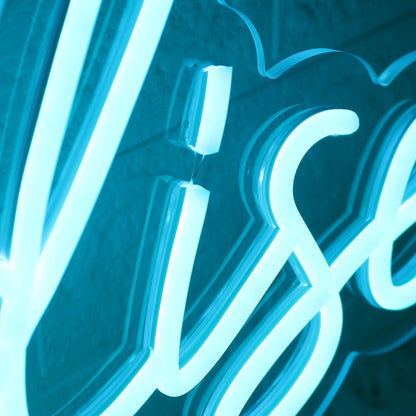 Paradise Point Blue Led Neon Sign - Shineneon