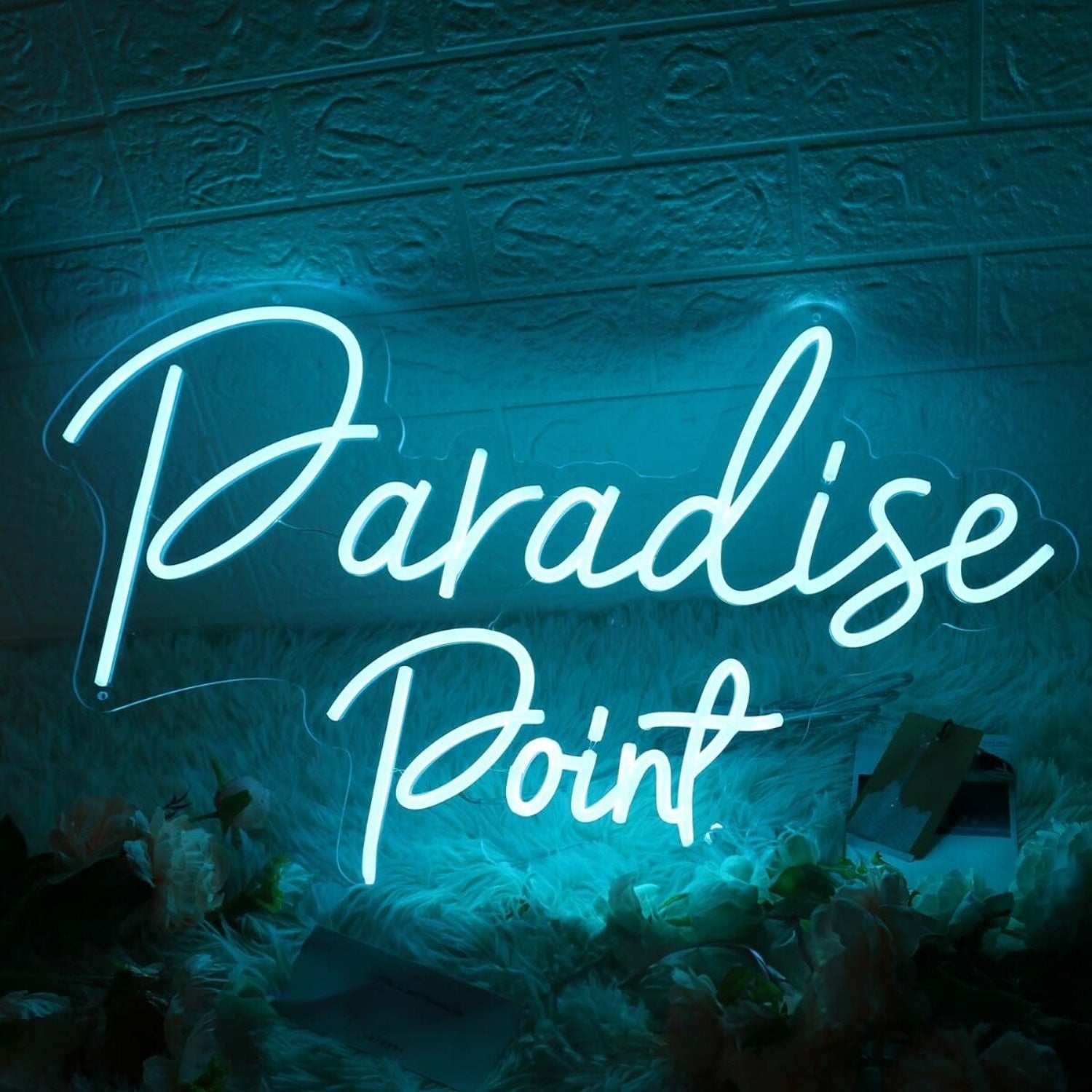 Paradise Point Blue Led Neon Sign - Shineneon