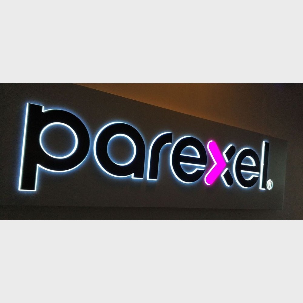 Parexel 3D Backlit Channel Letters Led Light Sign - Shineneon