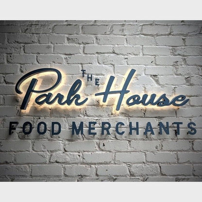 Parh House Food Merchant 3D Backlit Channel Letters Led Light Sign - Shineneon