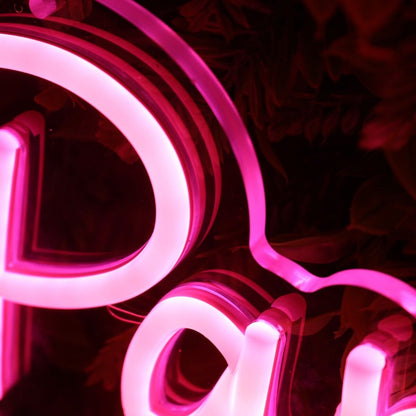 Paris Nails Turkey Lake Red Led Neon Sign - Shineneon