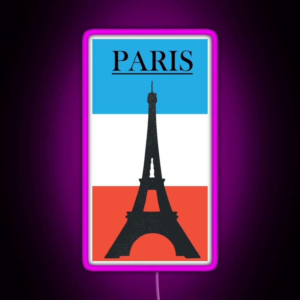 Paris Rgb Neon Sign - Shineneon