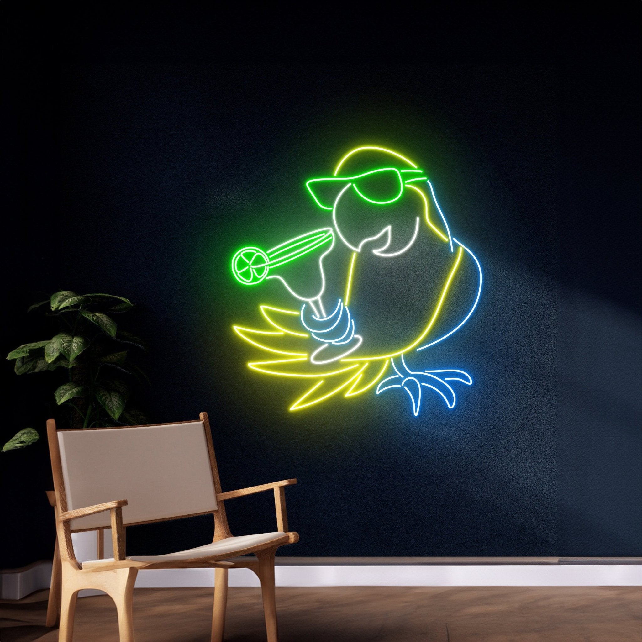 Parrot Margarita Neon Light - Shineneon