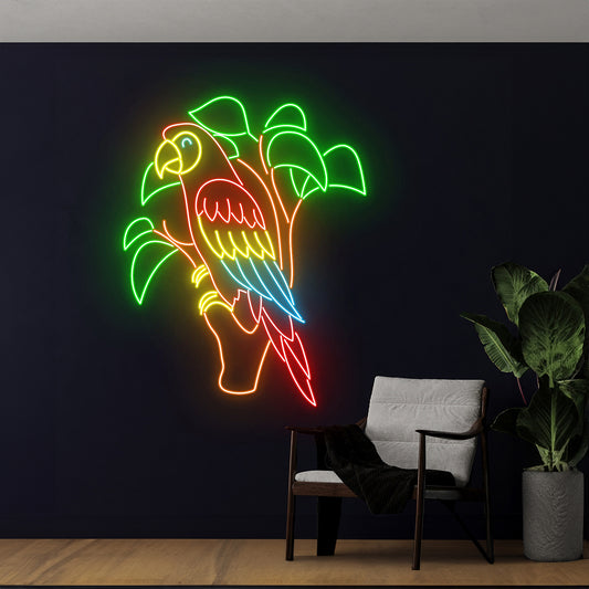 Parrot Neon Light