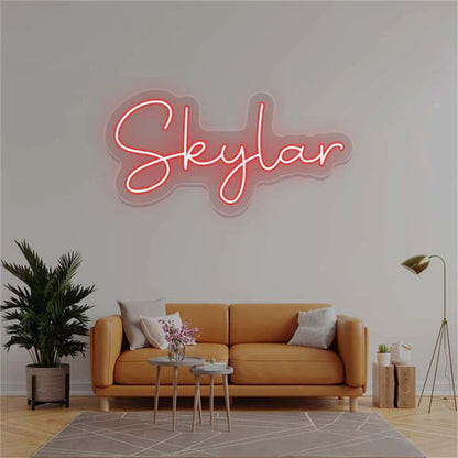 Parties Skylar Name Led Neon Sign | Shineneon