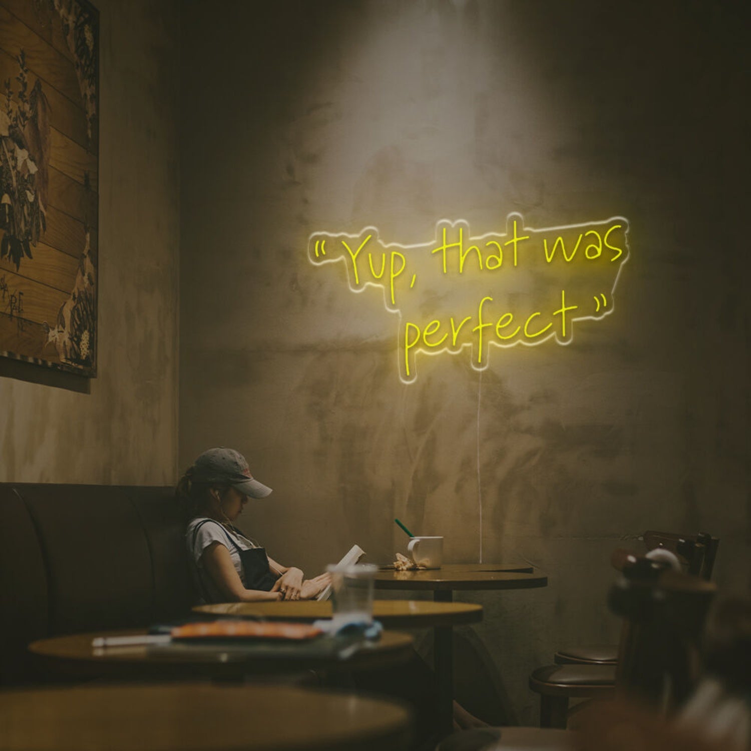 Party Ambiance With The Yup That Was Perfect Led Neon Sign | Shineneon