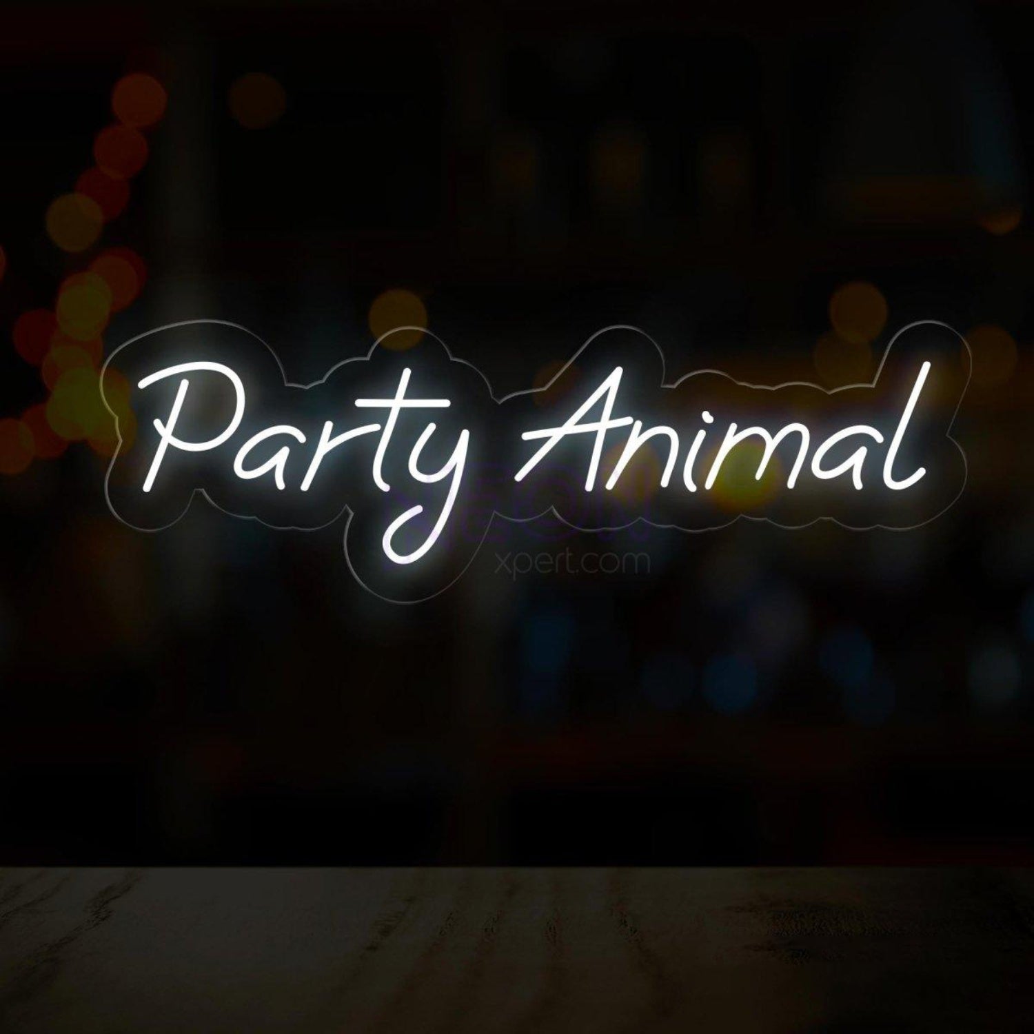 Party Animal Red Led Neon Sign Vibrant Indoor Party Decor | Shineneon