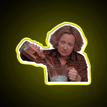 Party Drink Tequila Led Neon Sign Kitty Forman Tequila Led Neon Sign Rgb Color - Custom LED neon sign front view