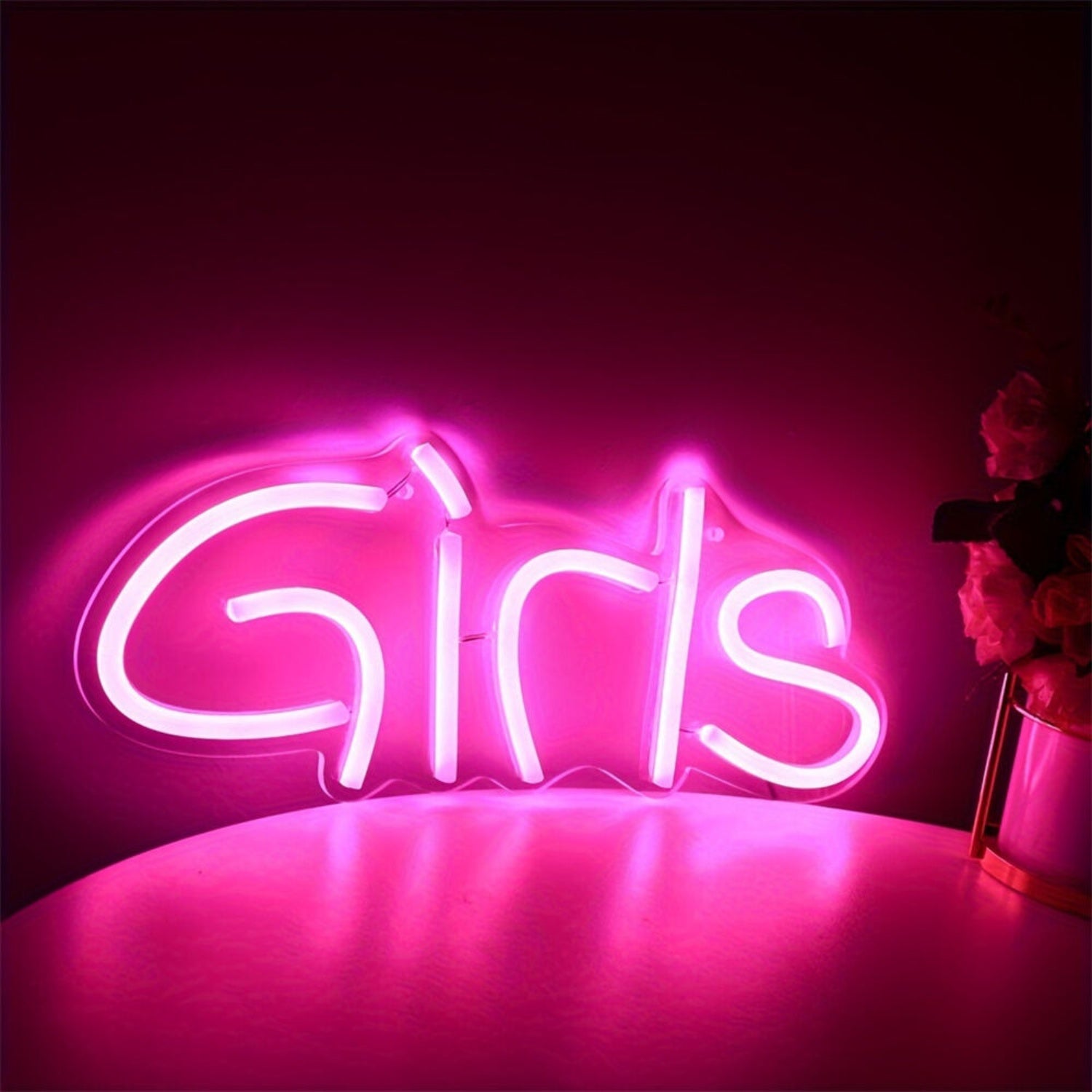 Party Girls Letter Led Neon Sign Fa Personalized Touch | Shineneon