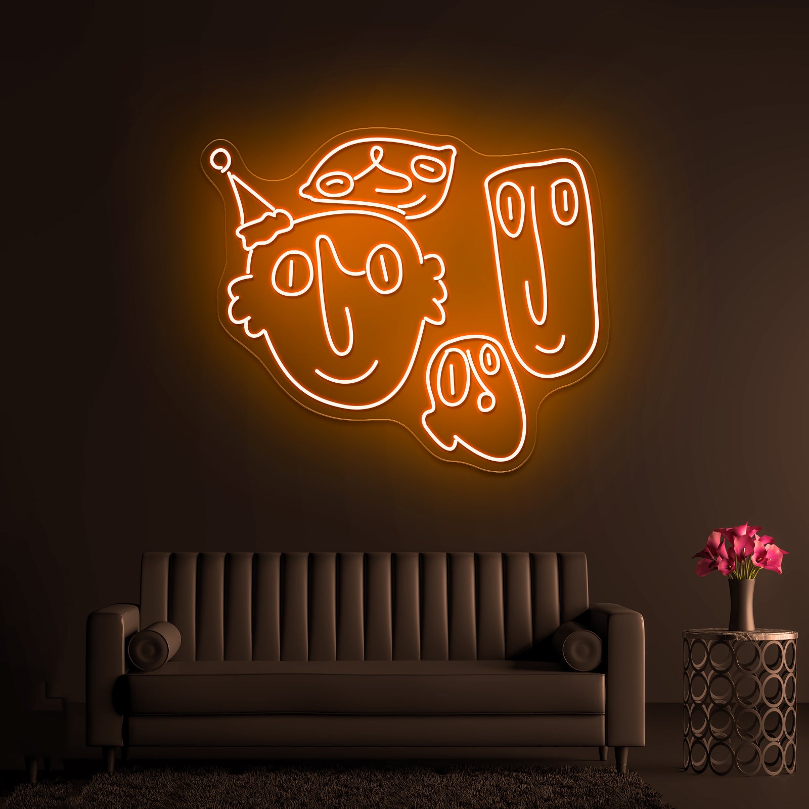 Party Hats Wall Artwork Neon Signs | Shineneon