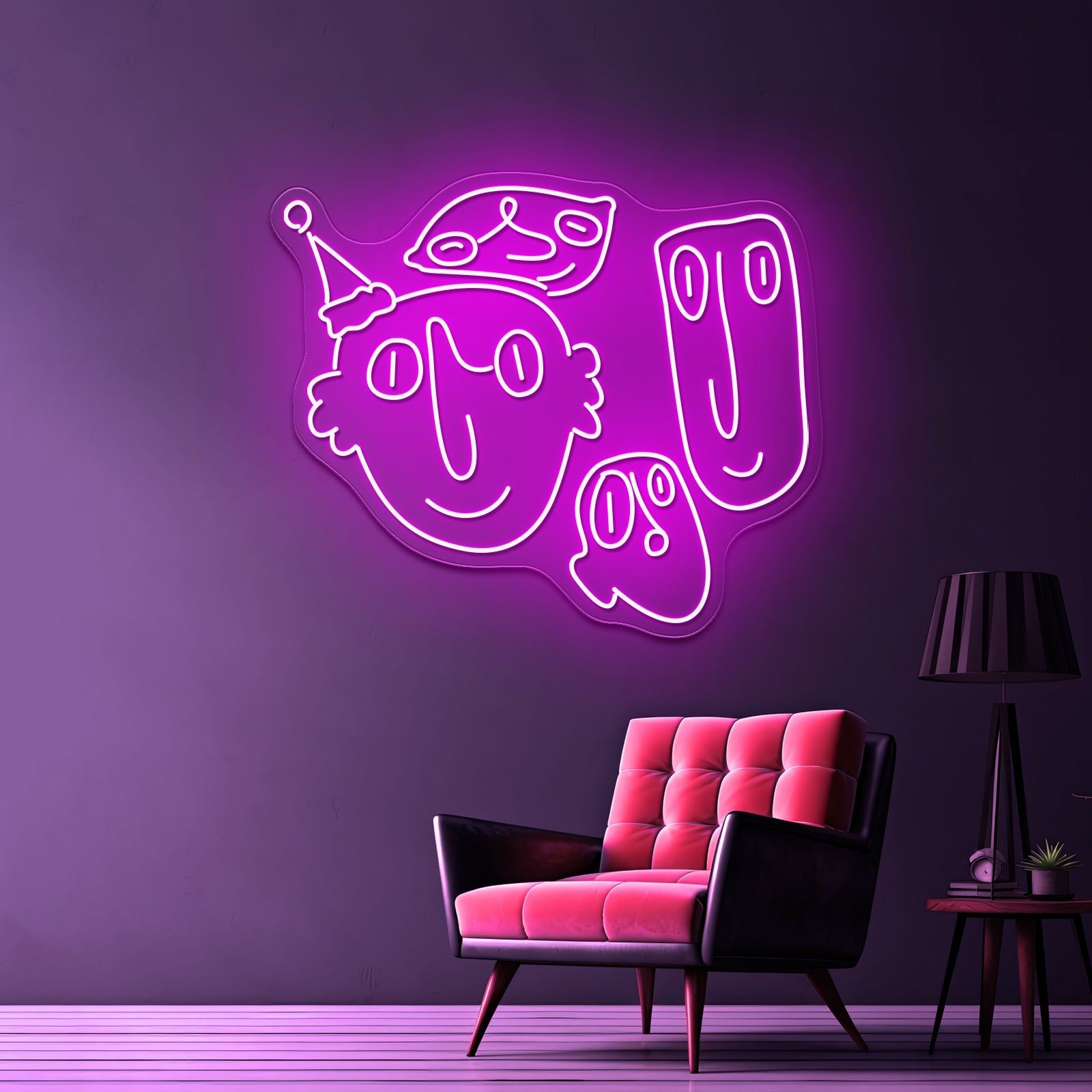 Party Hats Wall Artwork Neon Signs | Shineneon