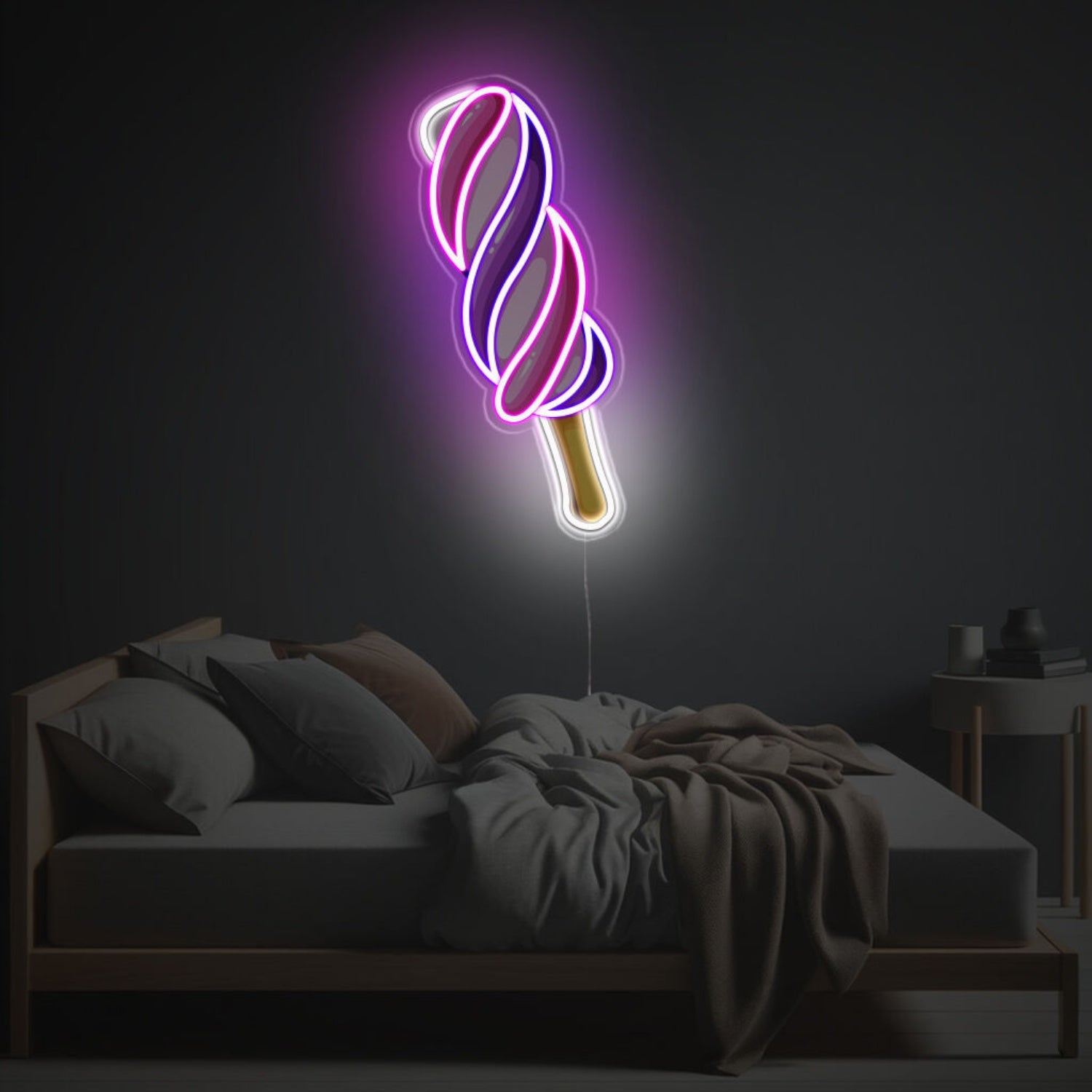 Party In Sweet Style With Yummy Marshmallow Led Neon Acrylic Artwork | Shineneon