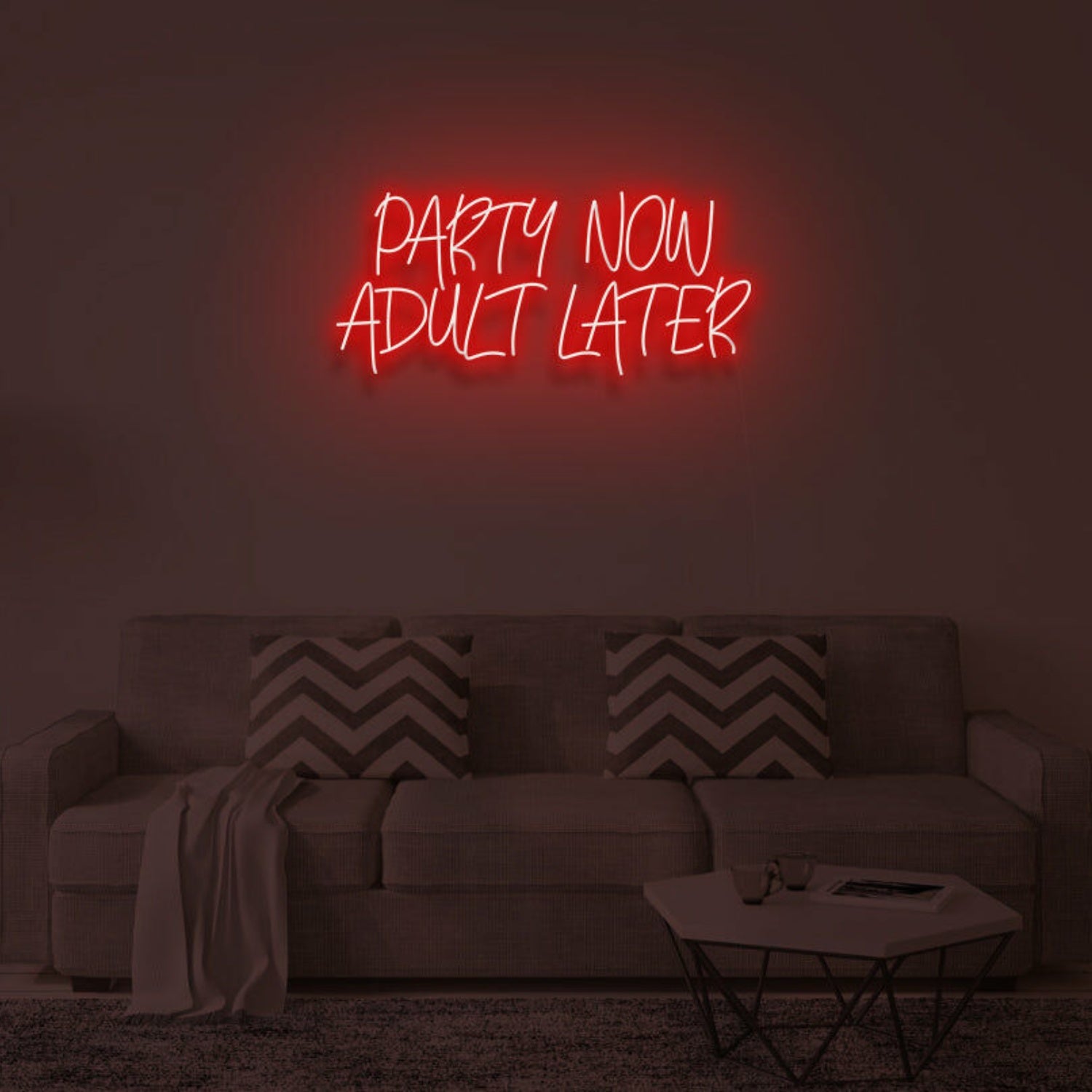 Party Now Adult Later Led Neon Sign | Shineneon
