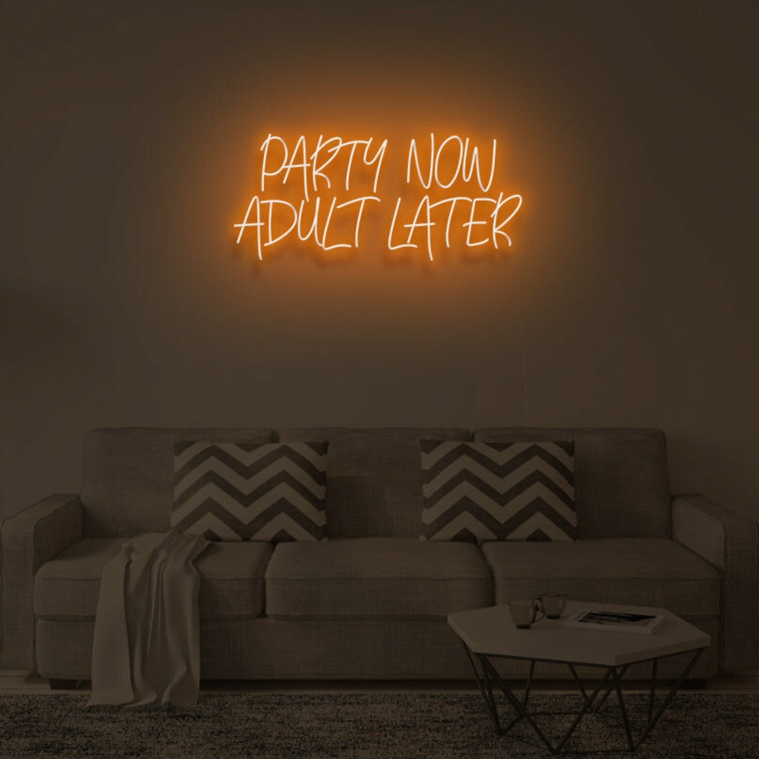 Party Now Adult Later Led Neon Sign | Shineneon