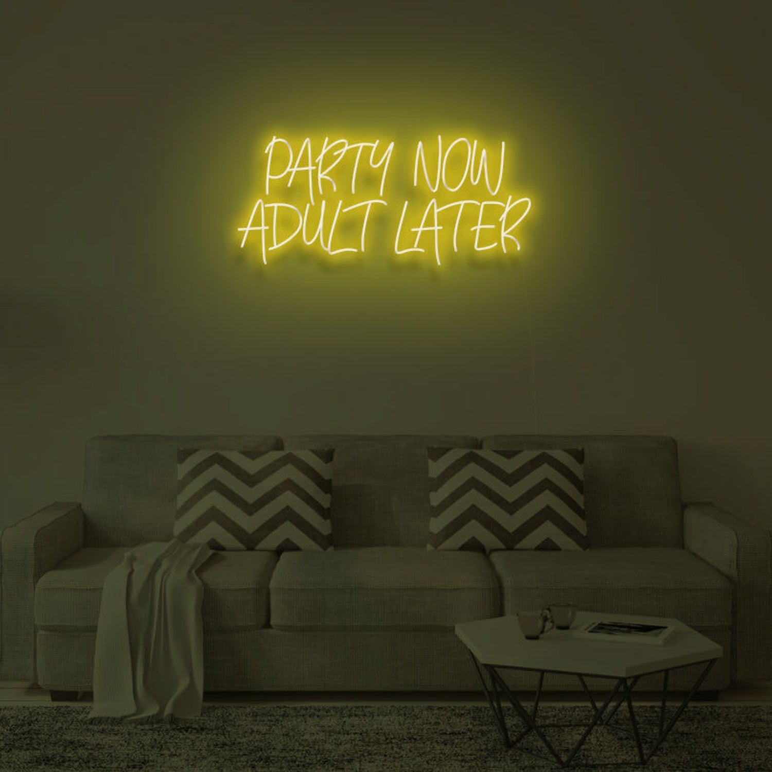 Party Now Adult Later Led Neon Sign | Shineneon