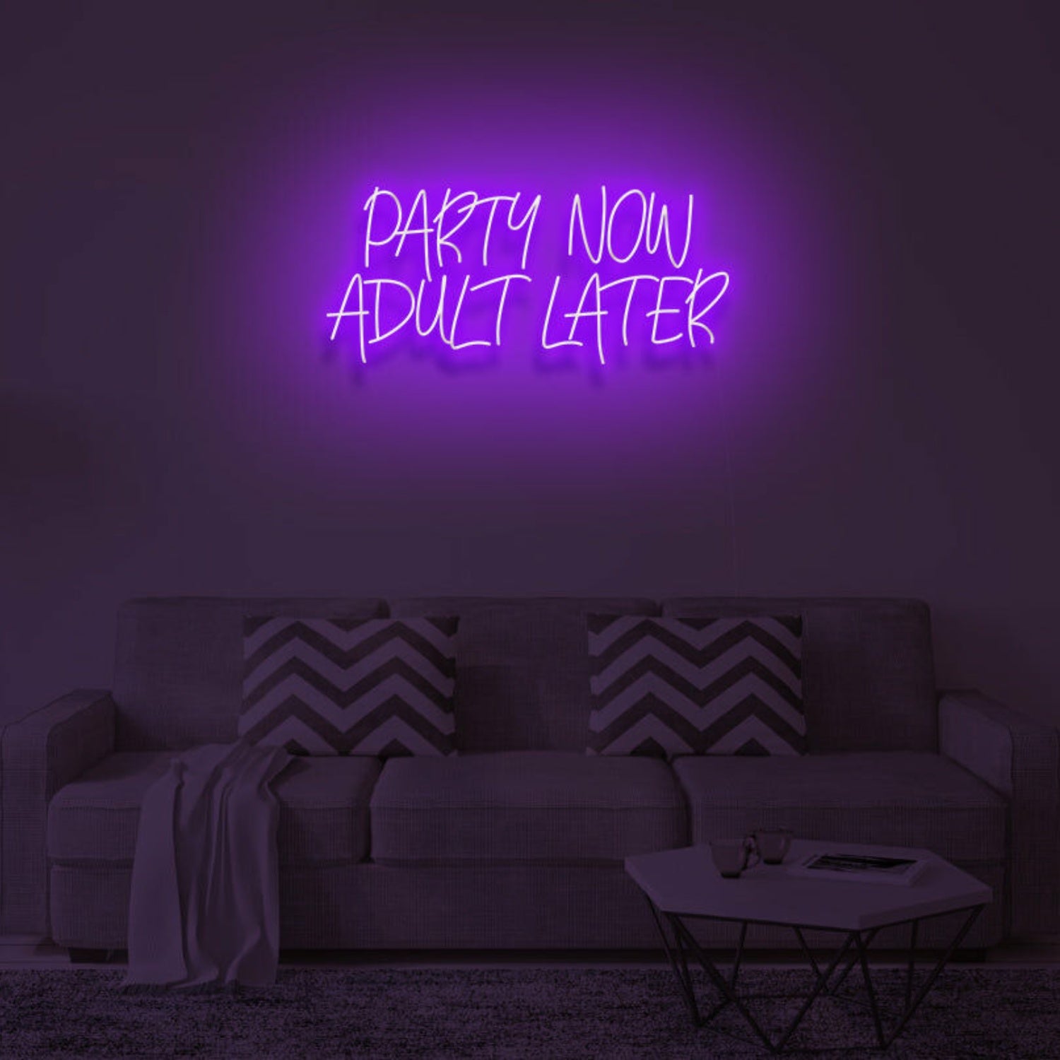 Party Now Adult Later Led Neon Sign | Shineneon