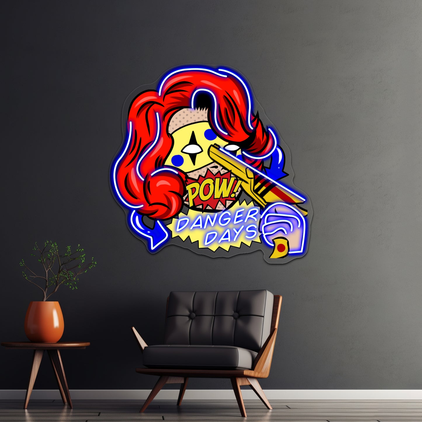 Party Poison Artwork Neon Wall Sign