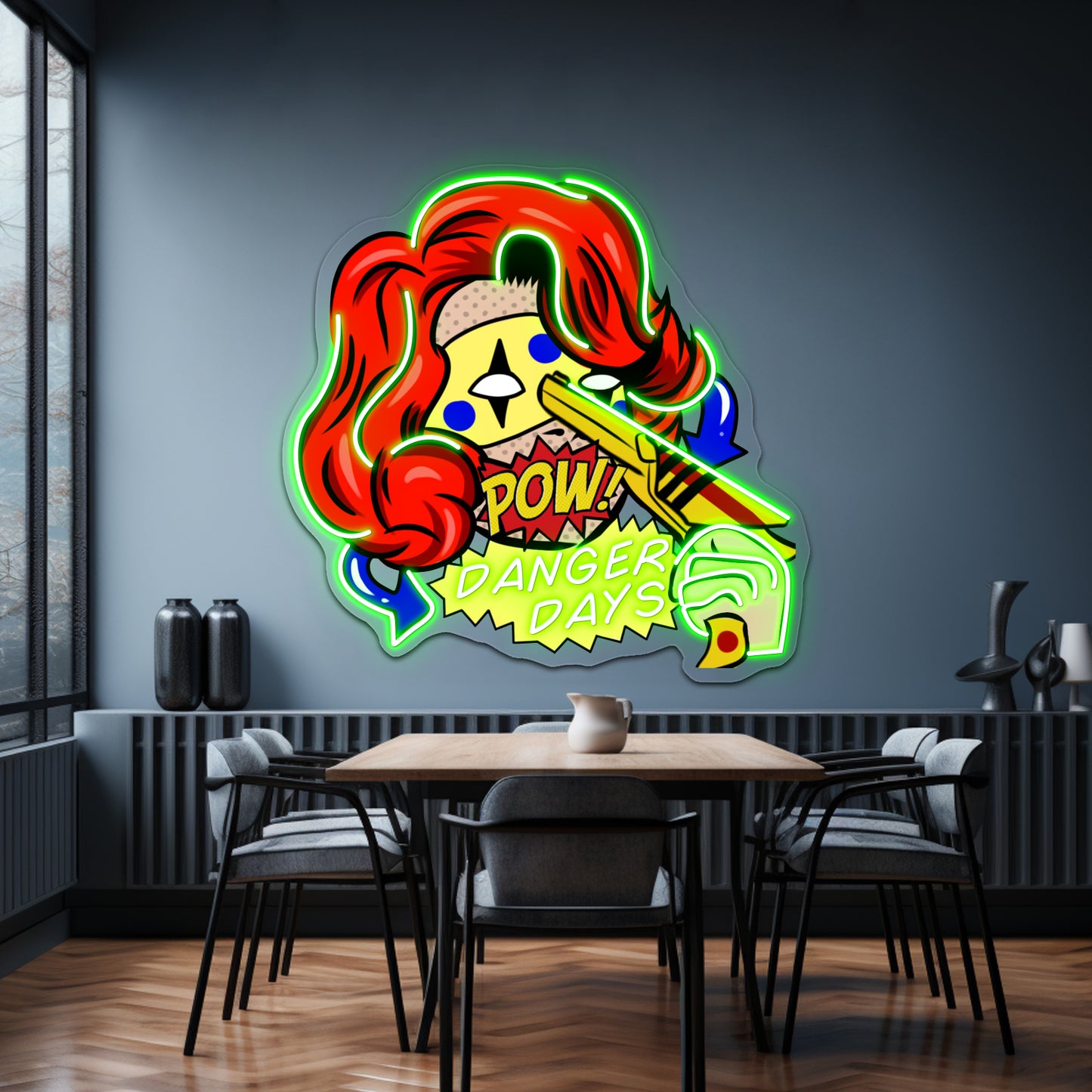 Party Poison Artwork Neon Wall Sign