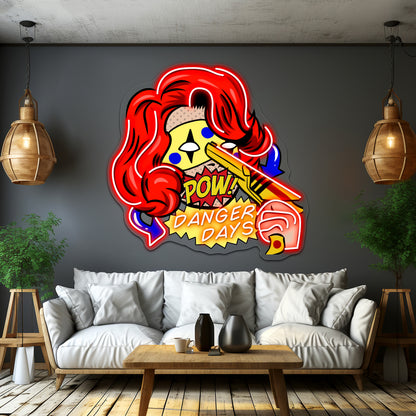 Party Poison Artwork Neon Wall Sign