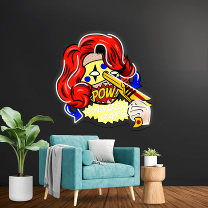 Party Poison Artwork Neon Wall Sign